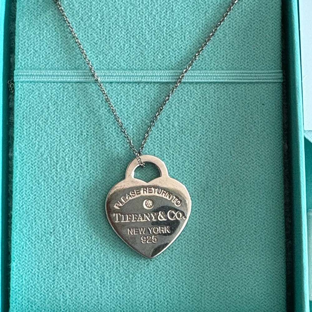 Tiffany heart necklace